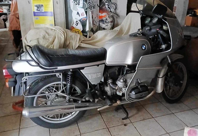 1980 BMW R100RS Grey Manual, speed in Spoleto, Italy For Sale