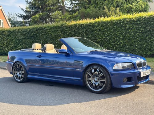 2005 BMW E46 M3 CONVERTIBLE INDIVIDUAL SMG II AUTO 62K - FBMWSH In vendita