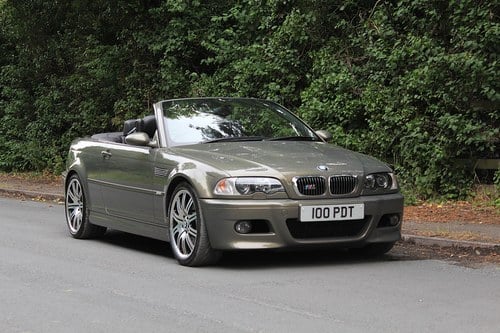 2003 BMW M3 E46 Convertible SOLD
