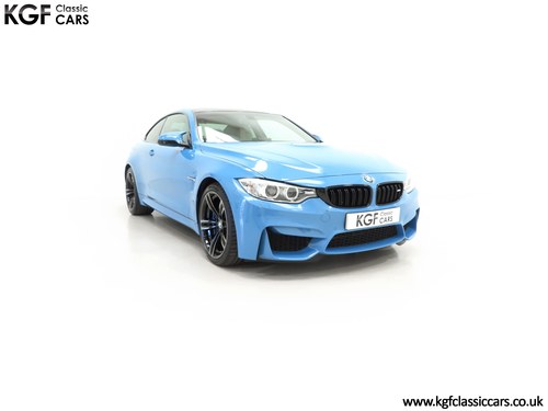 2015 An Explosive F82 BMW M4 Coupe with One Owner, 21,810 Miles VERKAUFT