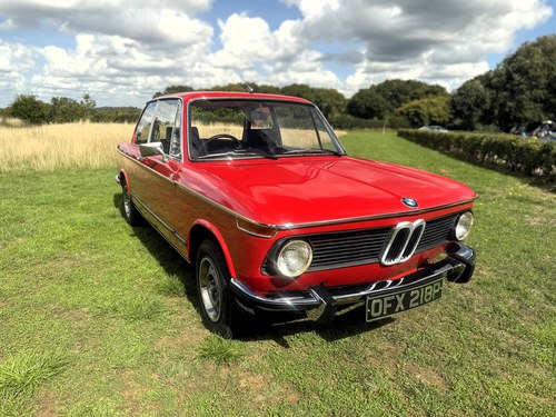 superbly restored 1975 BMW 1602 - a teutonic classic VERKAUFT
