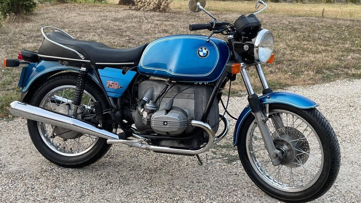 Bmw R75 Car 1976 BMW R75 Blue Manual, 5 speed in Saint-Seurin-sur-l'Isle, France ...