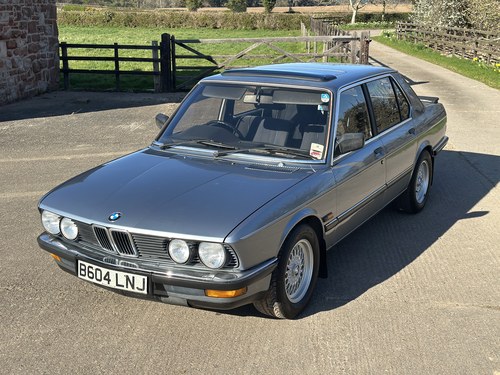 1985 BMW 5 Series E28 525e