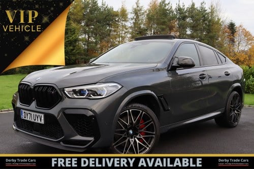 2021 BMW X6 M 4.4i V8 Competition SUV 5dr Petrol Auto xDrive À venda