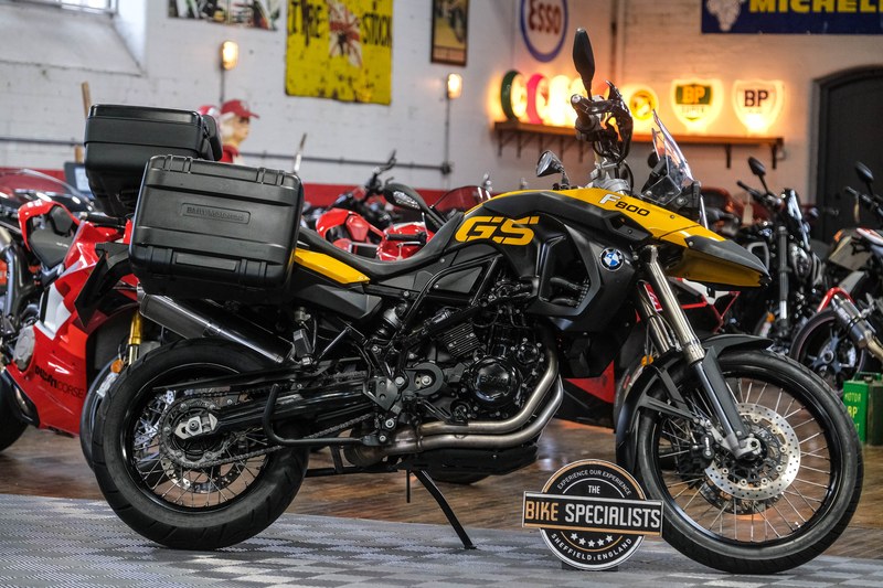 2008 BMW F800GS Yellow Manual, speed in United Kingdom For