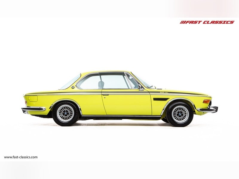 BMW E9 3.0 CSL // RARE GOLF YELLOW // FRESH NUT & BOLT RESTO