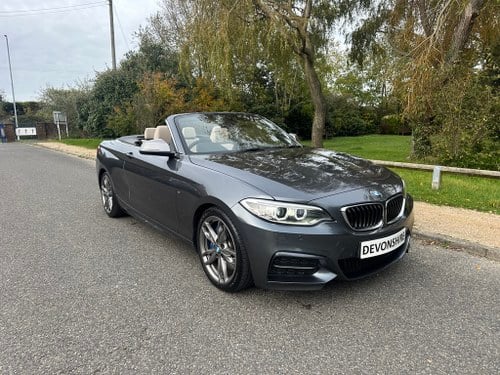2017 BMW M240i 3.0T B58 Convertible Only 19000 Miles From New VENDIDO