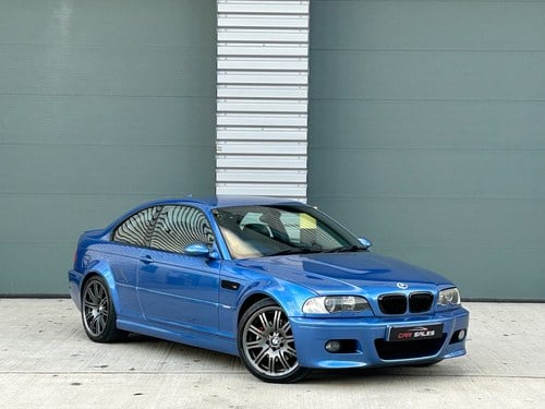 2005 BMW M3 E46 MANUAL COUPE INDIVIDUAL ESTORIL BLUE