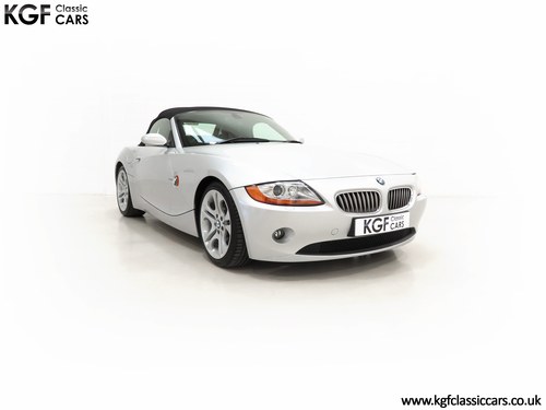 2003 A Pristine E85 BMW Z4 Roadster 3.0i with Just 27,366 Miles VERKAUFT