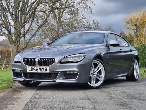 2016 BMW 6 SERIES GRAN COUPE 3.0 640i M Sport Gran Coupe In vendita