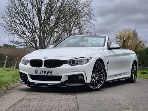2017 BMW 4 SERIES 2.0 420d M Sport Convertible Te koop