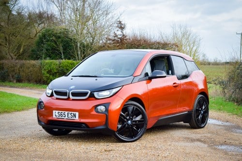 2015 BMW i3 Range Extender Solar Orange VENDIDO