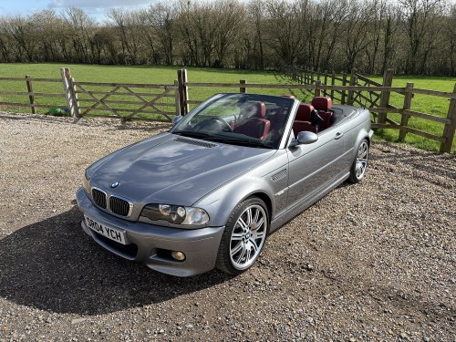 2004 BMW E46 M3 Convertible Manual VENDU