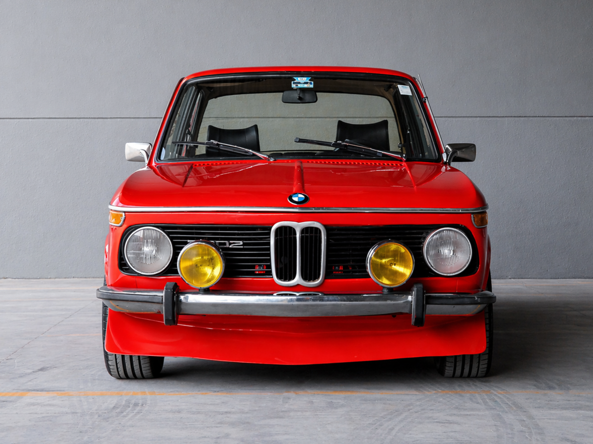 1975 BMW 02 Series Rouge Manuel, 4 vitesses Conduite à gauche in Dubai ...
