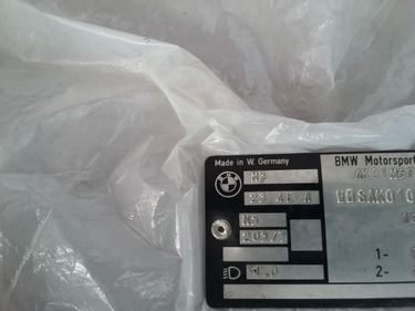 Picture of 1987 BMW E30  M3   -  Genuine Parts  WBSAK010.... For Sale