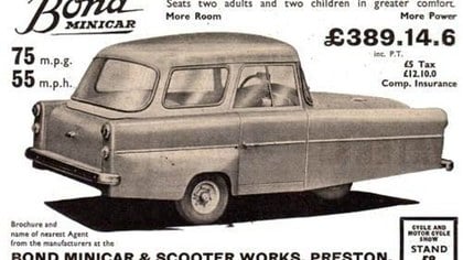 BOND MINICAR WANTED ~ ANYTHING CONSIDERED ~ UK COLLECTION