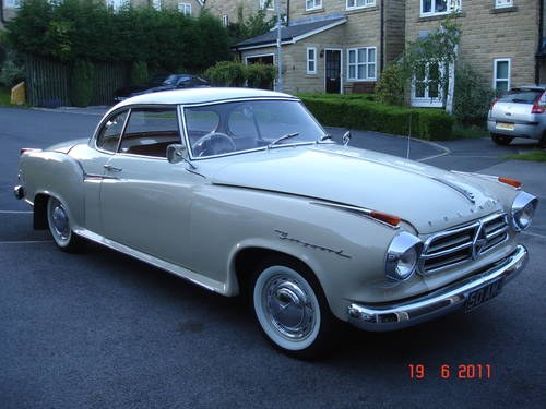 1960 BORGWARD ISABELLA COUPE IN GOOD DRIVING CONDITION SOLD
