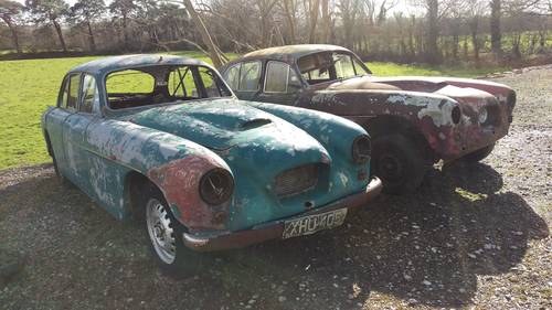 1958 A PAIR OF 405 BRISTOLS FOR RESTORATION SOLD