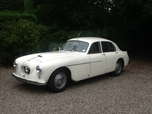 1957 BRISTOL405 matching numbers,white/red leather trim For Sale