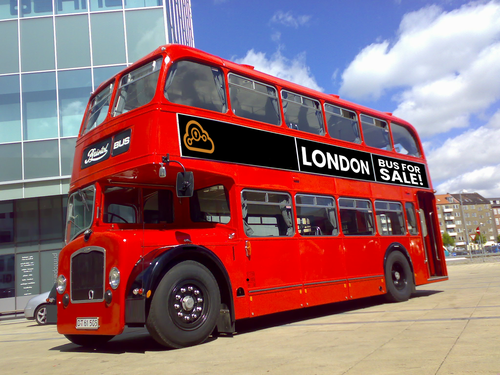 1959 Vintage London bus ready for commercial work In vendita