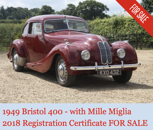 1949 Bristol 400 FOR SALE For Sale