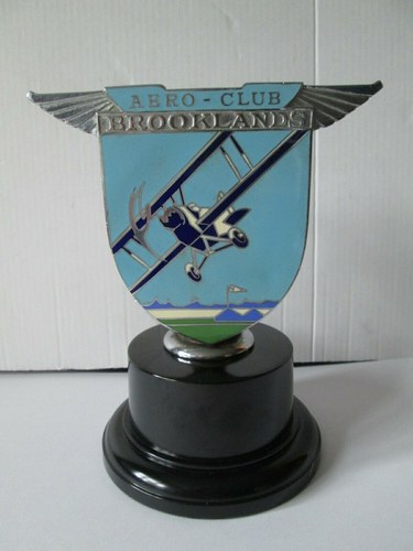 Brooklands Aero club badge For Sale