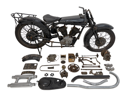 LOT 603 – 1929 Brough Superior Overhead 680 Project À venda em leilão