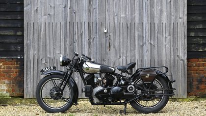 1935 Brough Superior 1,096cc 11-50 with Brough Sidecar
