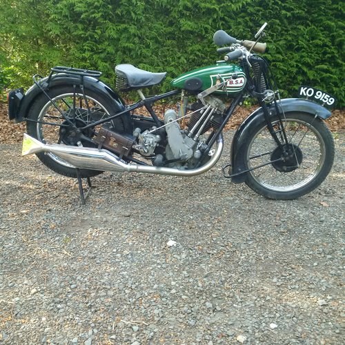 BSA 493	Sloper 1928 from private collection For Sale