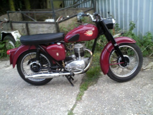 1959 BSA 250CC C15 VERKAUFT