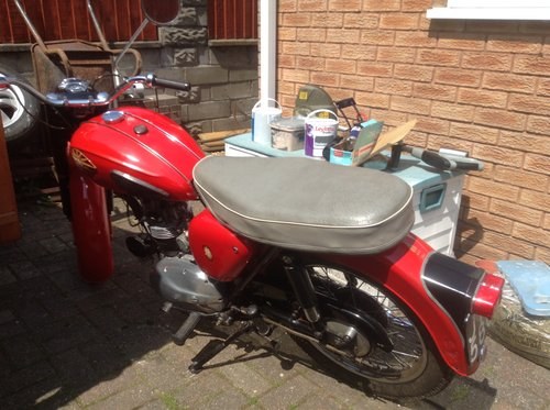 1961 BSA C15 250cc motorcycle For Sale