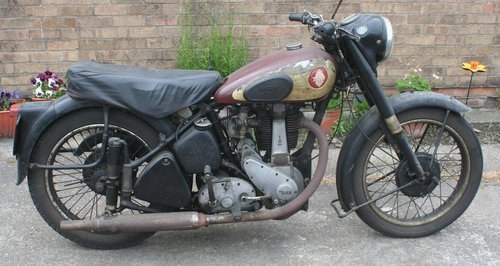 1954 BSA M33, 500 cc For Sale by Auction