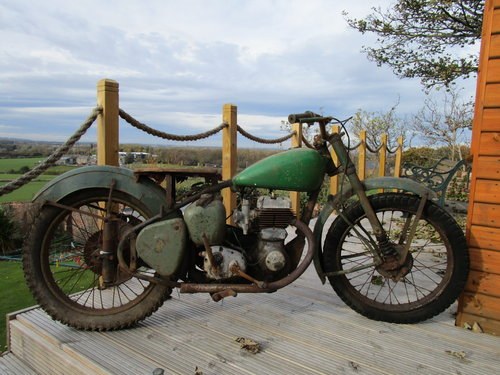 BSA C10L 1955 with V5C Barn find ,project VENDUTO