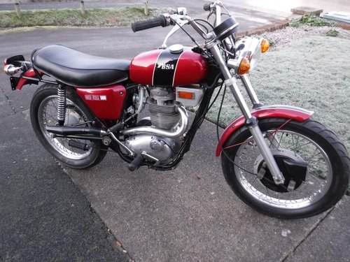 **REMAINS AVAILABLE** BSA 500 Goldstar For Sale by Auction