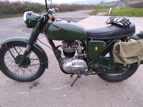 1967 BSA B40WD immaculate condition In vendita