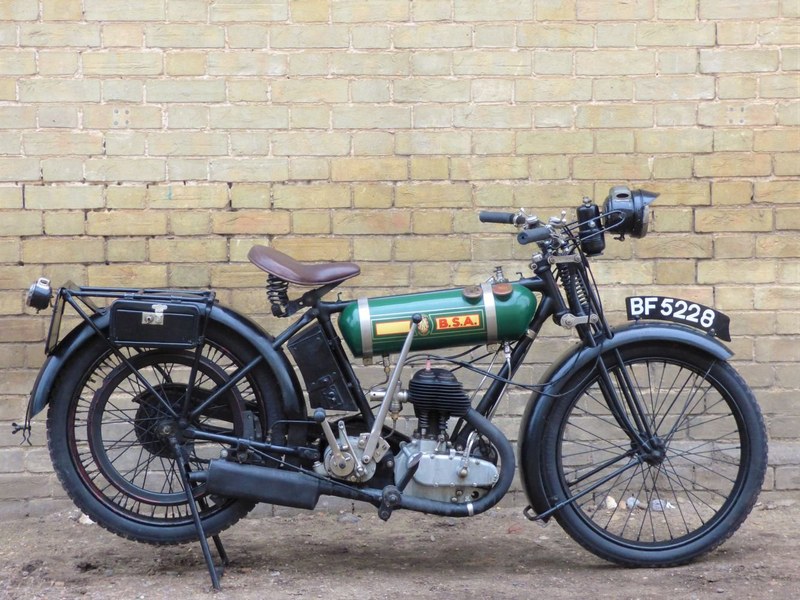 1925 BSA B25 Round Tank 250cc