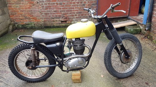 1964 BSA C15T trials project, 343 cc. For Sale by Auction
