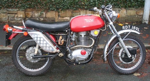 1972 BSA B50SS Gold Star, 499 cc. For Sale by Auction