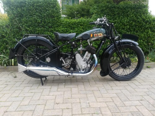 Bsa H30 550cc Sloper - 1930 SOLD