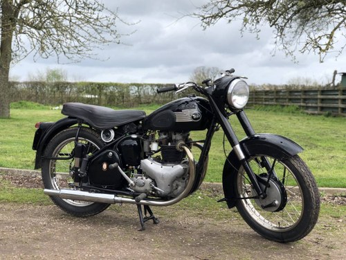 1953 BSA A7 I953 500cc This A7 Plunger  For Sale