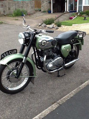 1958 BSA SS Star Twin For Sale