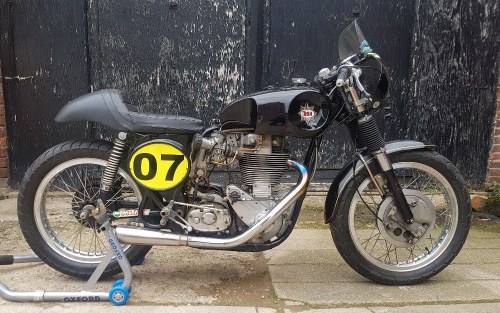 1955 BSA Gold Star, sprint motorcycle 500 cc.  For Sale by Auction