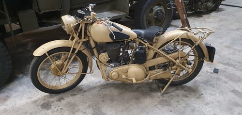BSA M20 motorcycle, BSA WW2,  VENDUTO