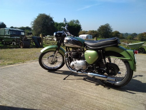 BSA A7 Matching numbers  For Sale