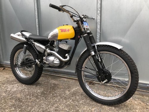 1965 BSA BANTAM PRE 65 TRIALS ALAN WRIGHT FRAME CRACKING BIKE For Sale