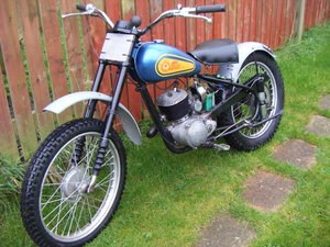 1959 Bsa Bantam D1 Plunger in Trials trim Te koop