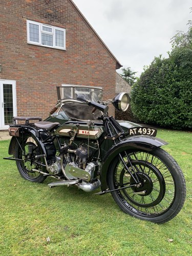 1921 BSA Outfit 770cc V Twin For Sale