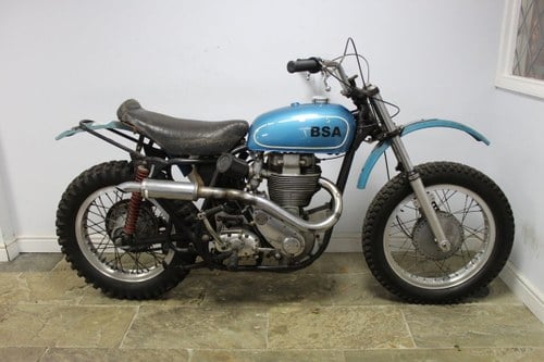 1960 BSA DBD 34 Gold Star Ex Jim Hunter AMA, No# 1 Plate Holder VERKAUFT