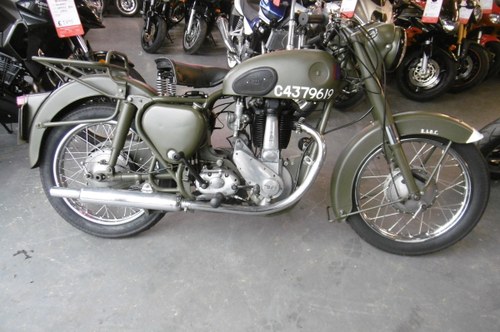 1958 BSA B31 War dept bike RegW.O.D Restored and correct VENDUTO