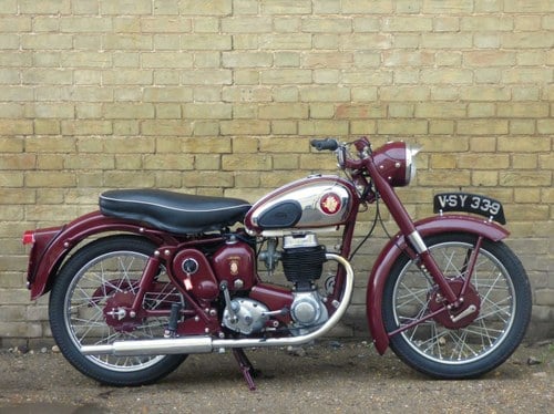1956 BSA C12 250cc SOLD